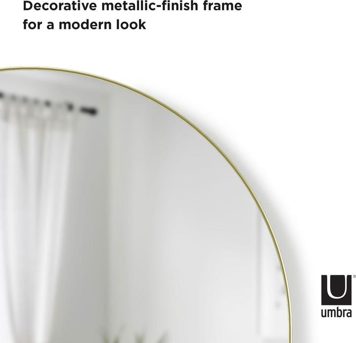 Image du produit Umbra Hubba Arched miroir mural (86 x 3 x 91 cm)
