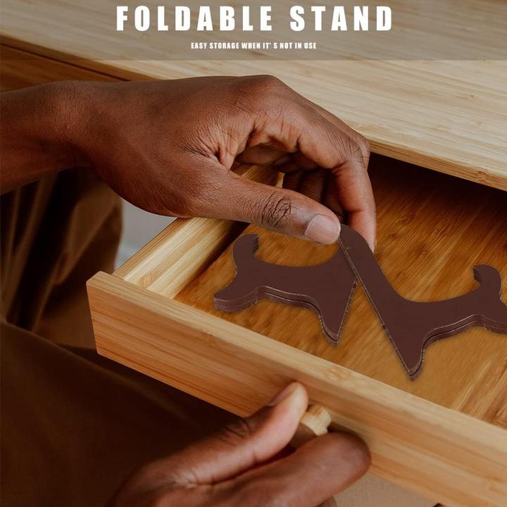 Produktbild Holztellerständer, 2 Stück