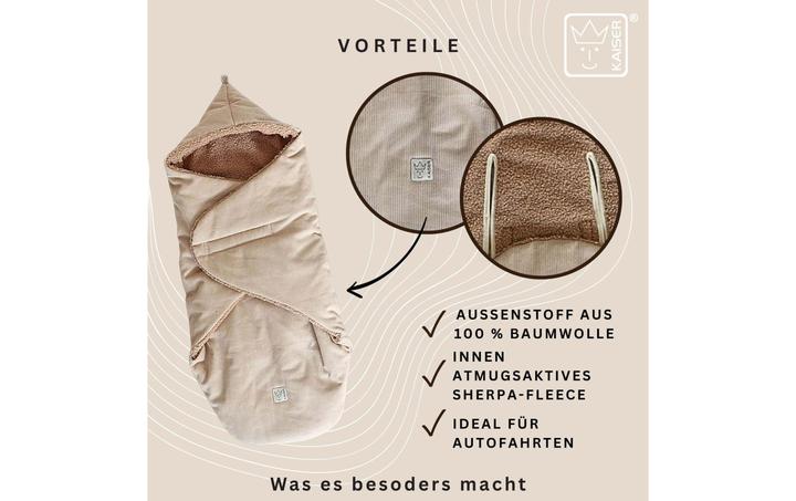 Immagine prodotto Kaiser CALLIE CORD Einschlagdecke (80 x 40 cm)