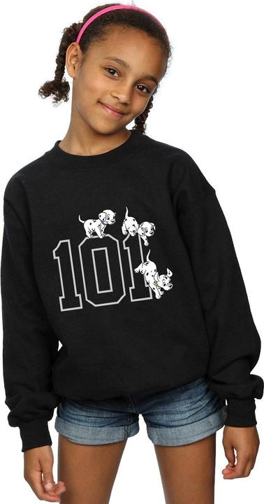 Immagine prodotto 101 Dalmatians Felpa da ragazza in cotone Puppies (116)