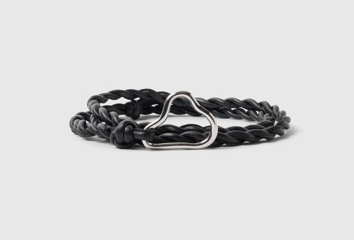 Actual product image Selected Homme Geflochtener Ledergürtel