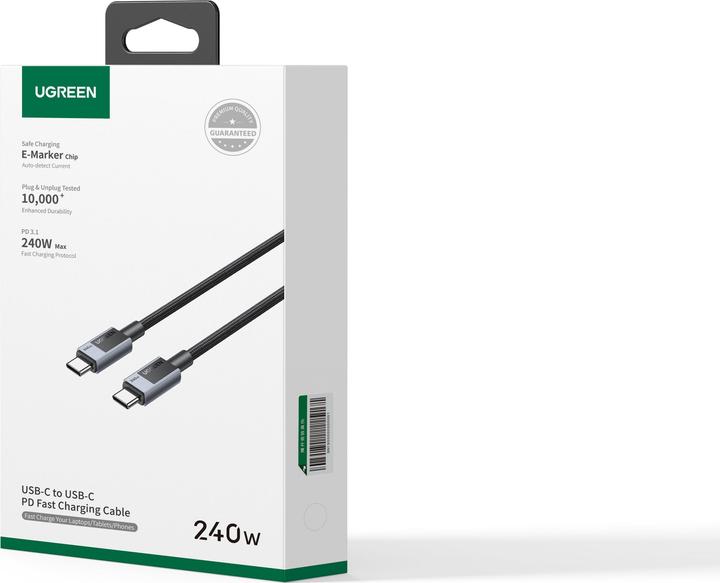 Produktbild Ugreen USB C — USB C (2 m, USB 2.0, 240 W)