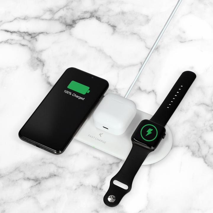 Actual product image KSIX Apple-compatible wireless charger (15 W)