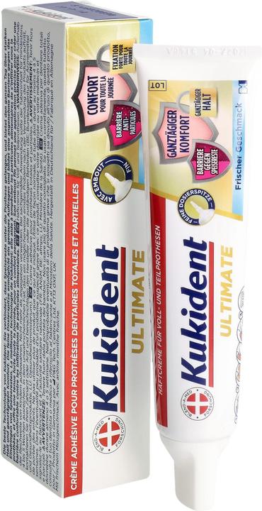 Immagine prodotto Kukident Ultimate Haftcreme Frischer Geschmack 40gr Haftcreme