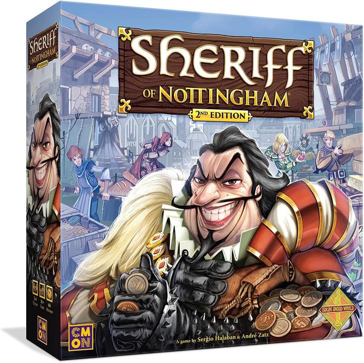 Enigma Sheriff of Nottingham 2nd edt. - Boardgame (AWGSN01) (Englisch)