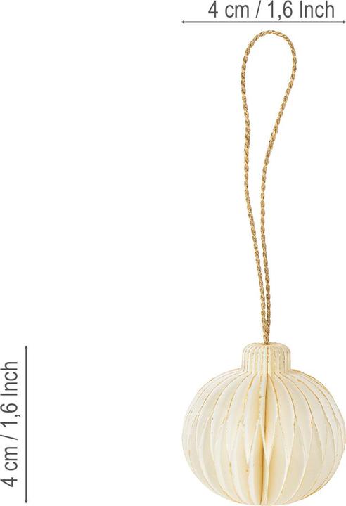 Produktbild Viana Baumschmuck Waben 6-teilig