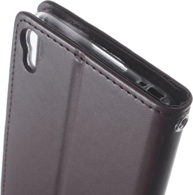 Actual product image Goospery Bravo Diary Series (Sony Xperia XA)