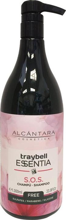 Actual product image Alcantara Cosmética TRAYBELL ESSENTIA champu s.o.s. 1000 ml (1000 ml, Liquid shampoo)