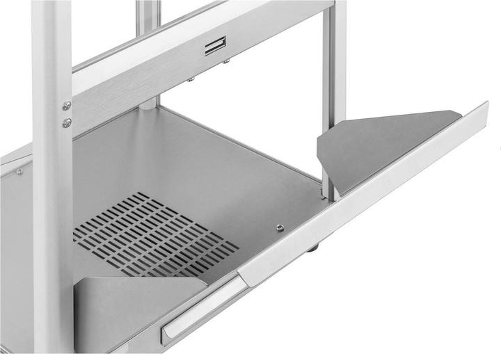 Produktbild Royal Catering Nacho Wärmer Original Wärmetheke 160 Watt 65 °C Nacho Erdnüsse Popcorn Edelstahl