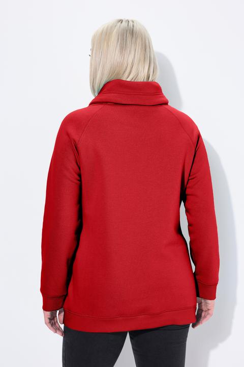 Produktbild Ulla Popken Sweatshirt, weiter Stehkragen, Taschen, Raglan-Langarm (42, 44)