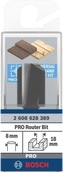 Produktbild Bosch Professional Zubehör Nutfräser