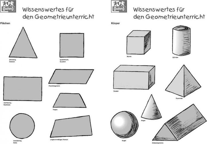 Actual product image Oxford Geometry notebook, A4 (A4)