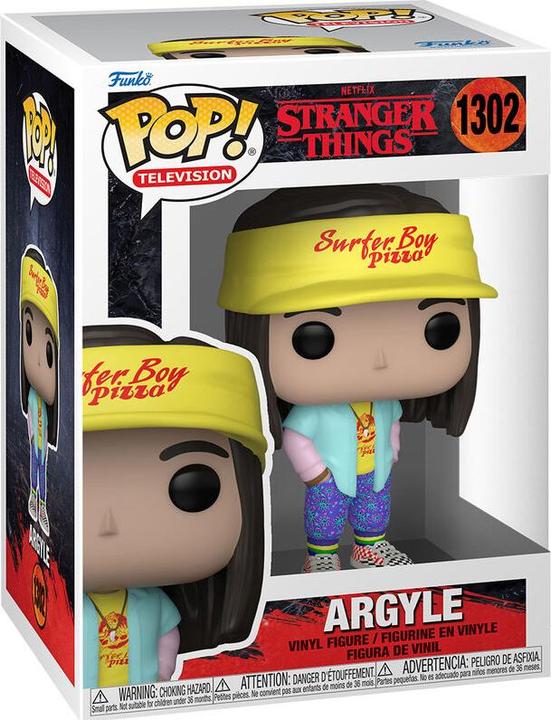 Actual product image Funko Pop! Stranger Things S4 : Argyle