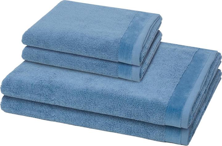 Actual product image Möve 4-pack premium 2 X hand towel 2 X shower towel set (50 x 100 cm, 80 x 150 cm)