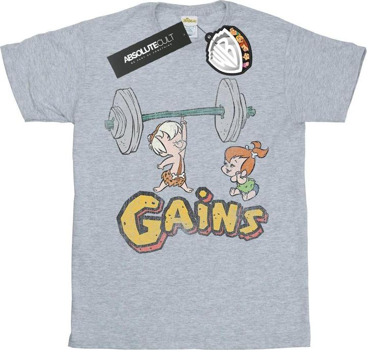 Produktbild The Flintstones Bam Bam Gains Distressed TShirt Jungen (140, 146)
