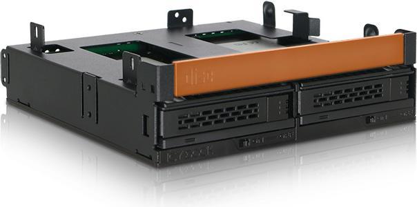 Actual product image Icy Dock 1x slim/2x 2.5" MB723SPO-B