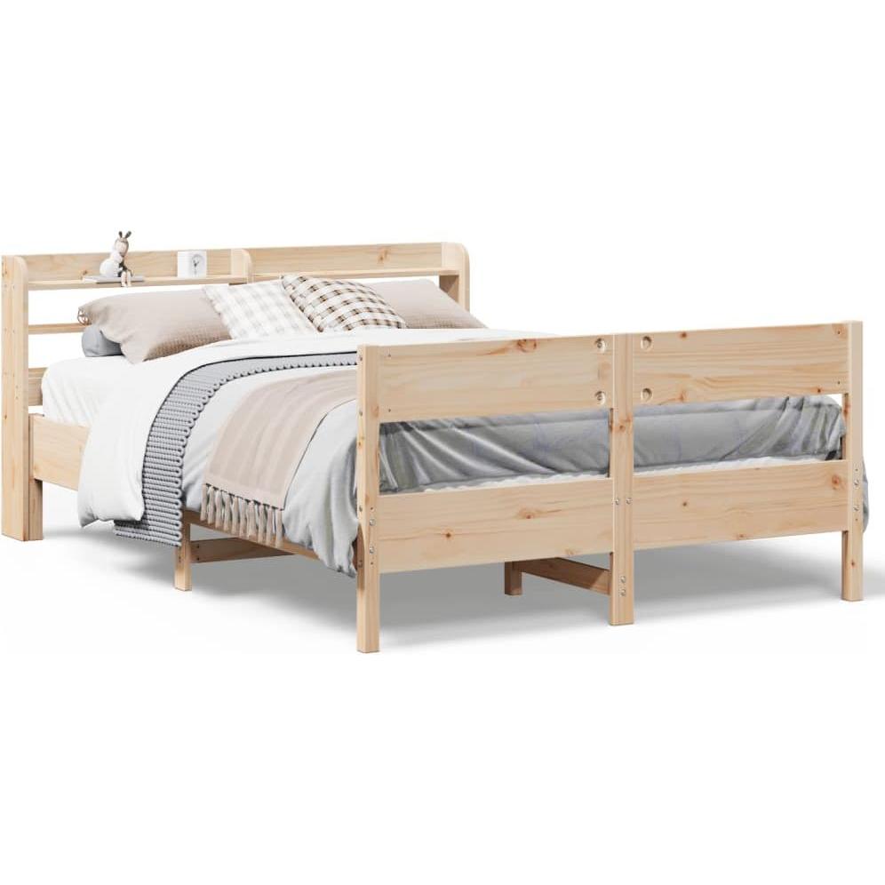 VidaXL, Bett, Bett ohne Matratze (135 x 190 cm)