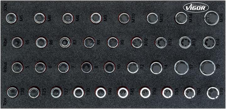 Vigor W-INSERT 1/3+ SCREWDRIVER INSERTS