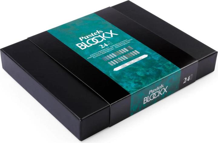 Actual product image BlockX Etui 24 Pastels - Gris - Jaune de Naples (Grey, 24 x)