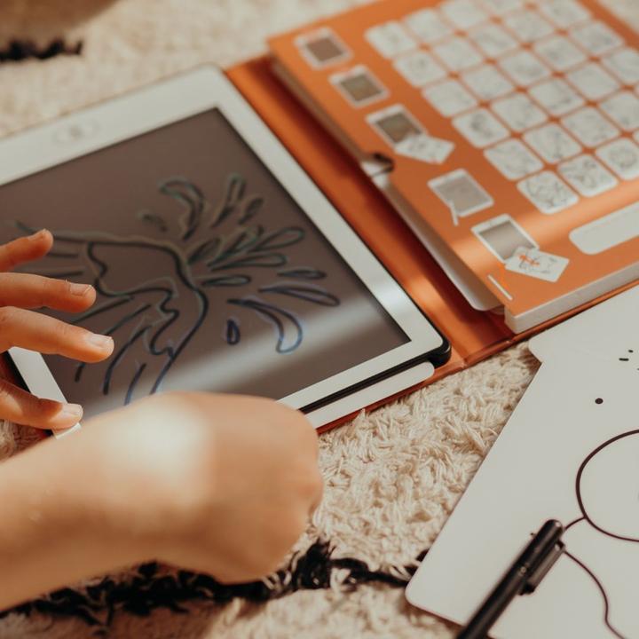 Produktbild Kidywolf Nachfüllpack Weltraum und Dino zu Designtafel