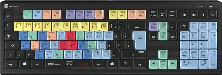 Image du produit Logickeyboard Cubase/Nuendo Astra2 BL dt (PC) (DE, Filaire)