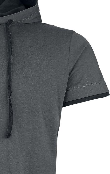Produktbild RED by EMP Double Layer Shirt mit Kapuze (L)
