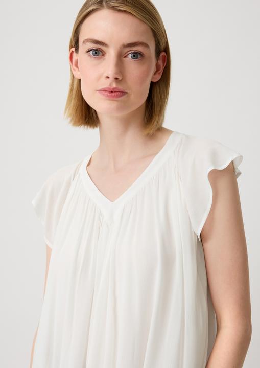 Immagine prodotto Comma Bluse Crêpe-Bluse mit Raffung (38)