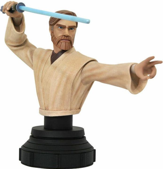 Diamond Select Toys Star Wars : The Clone Wars - Obi-Wan Kenobi 1:7 Scale Bust