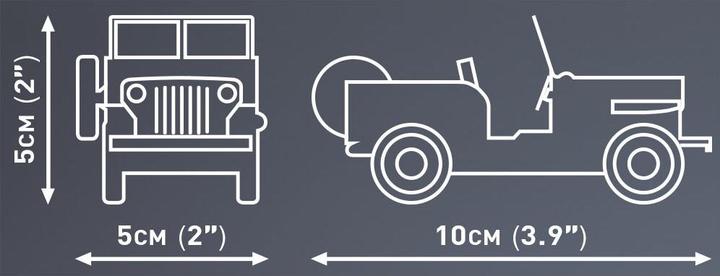 Image du produit Cobi Youngtimer Jeep Willys CJ-2A GR