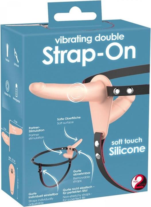 Image du produit You2Toys Vibrating Double Strap-On