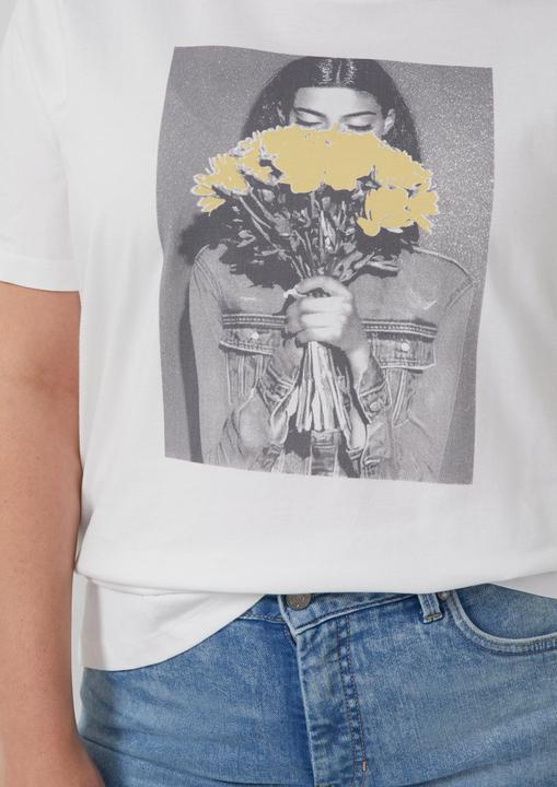 Produktbild s.Oliver Baumwoll-T-Shirt mit Frontprint (54)