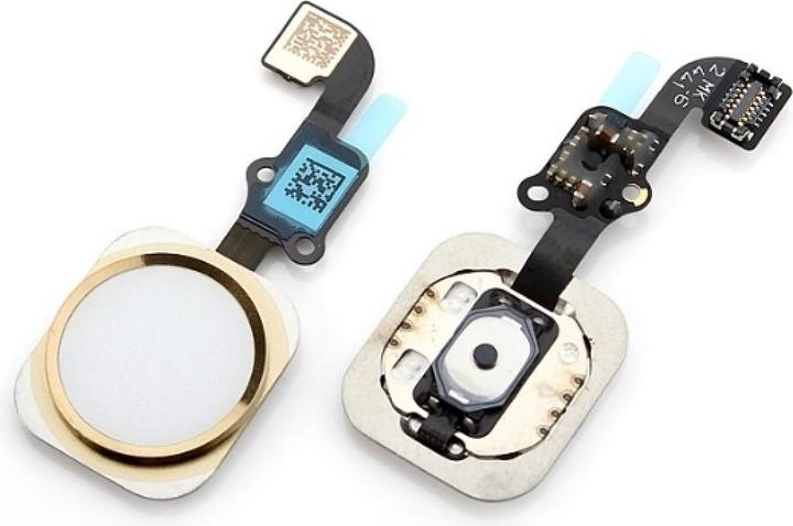Immagine prodotto Foxconn Cavo flessibile per il pulsante Home di iPhone 6 Plus + pulsante Home + anello in gomma nero (Apple iPhone 6 Plus)