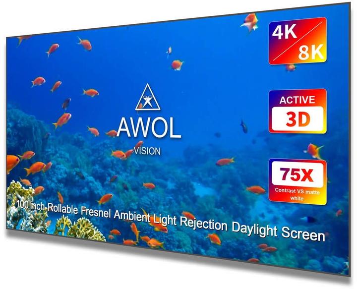 Actual product image AWOL Vision Daylight ALR (100", 16:9)