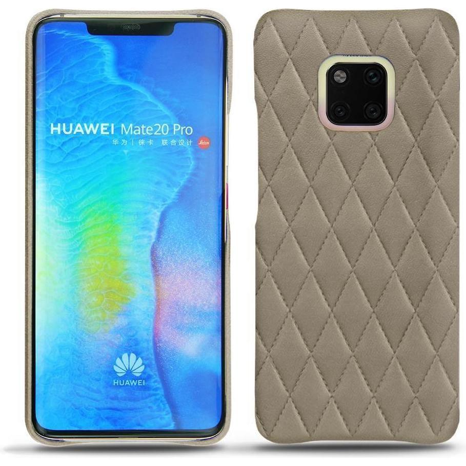 Noreve Lederschutzhülle (Huawei Mate 20 Pro), Smartphone Hülle, Beige