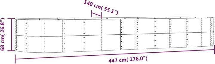 Immagine prodotto vidaXL Hochbeet