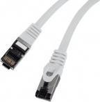 Produktbild Lanberg PATCHCORD KAT.8.1 S/FTP LSZH CU 0.25M SZARY FLUKE PASSED (CAT8.1, 0.25 m)