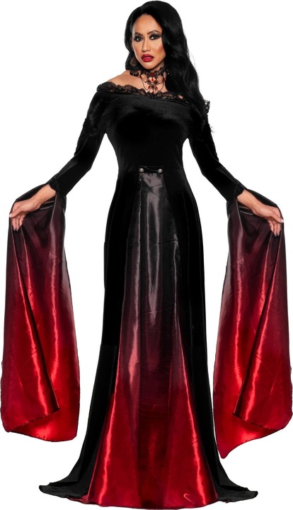 Produktbild Underwraps Hexen Vampirlady Kostüm für Karneval und Halloween (XL)