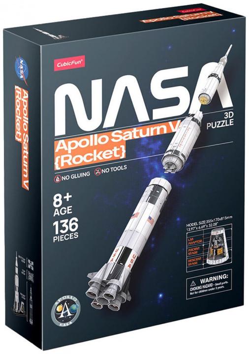 Immagine prodotto Cubicfun Razzo Apollo Saturn V (136 pezzi)