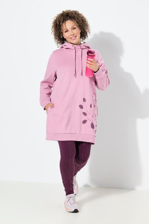 Produktbild Ulla Popken Hoodie, oversized, Gräser, Taschen, Langarm, Kapuzensweater (50, 52)