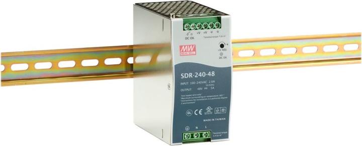Actual product image MeanWell Mean Well DIN Rail Power Supply