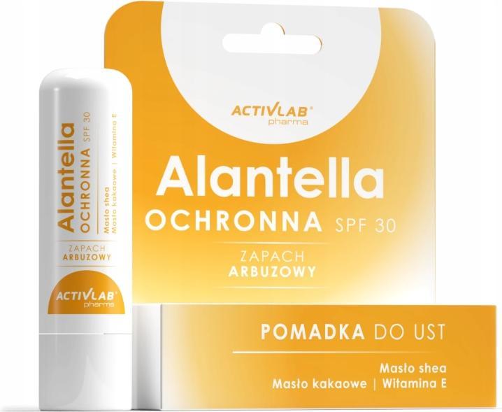 Actual product image Activlab Pharma Alantella Protective Lip Balm Spf 30 49 G (Lip balm)