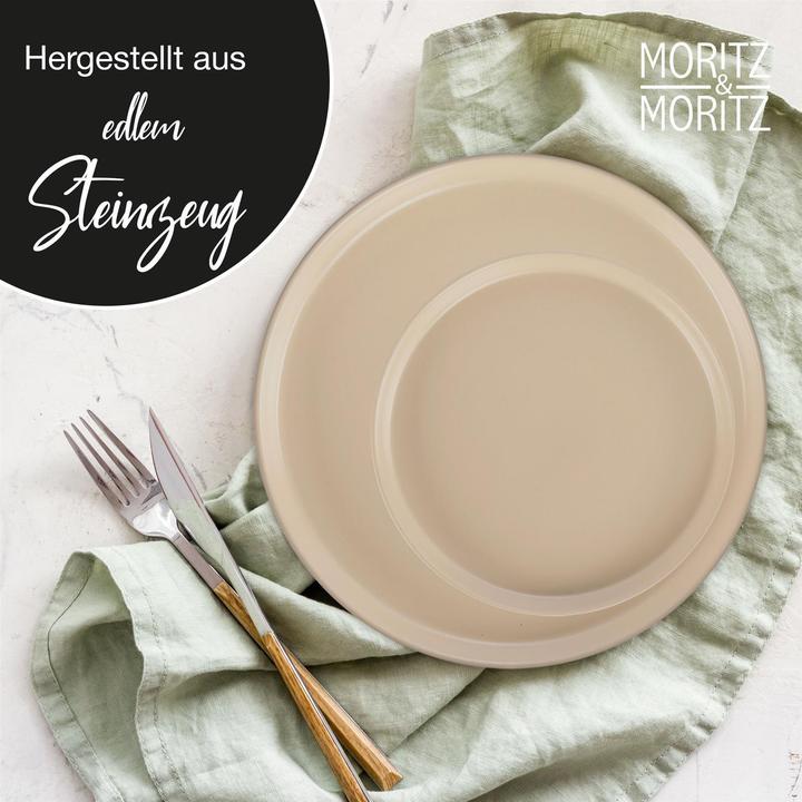 Image du produit Moritz & Moritz Set de vaisselle Taupe (6 pièce(s))