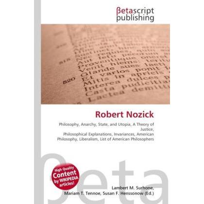 Robert Nozick, Sachbücher