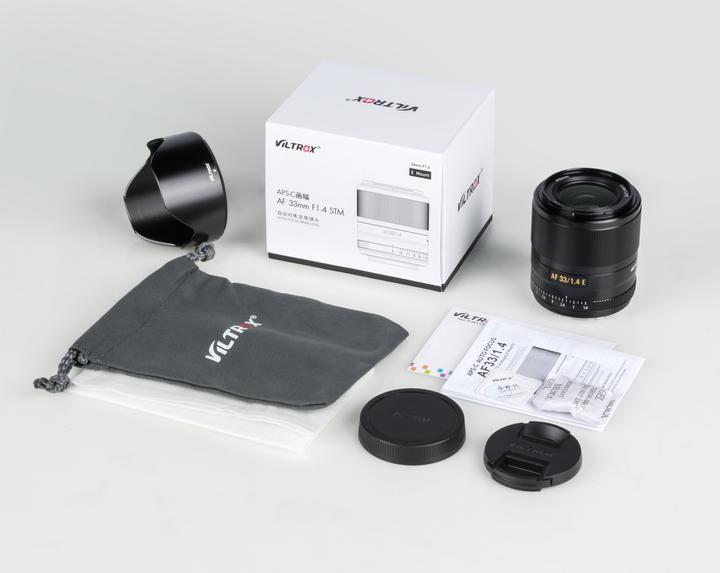 Immagine prodotto Viltrox FE-33MM STM APS-C, obiettivo primario autofocus con grande apertura, per attacco Sony E (Sony E, APS-C / DX)