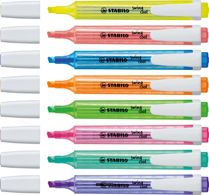 Produktbild STABILO swing cool Textmarker (Türkis, 1 mm, 1 x)