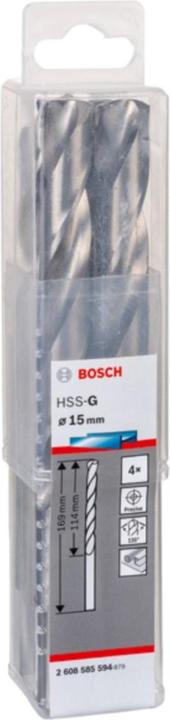 Produktbild Bosch Professional Zubehör PRO Stainless Steel HSS-Co Spiralbohrer, 8 x 75 x 117 mm (8 mm)