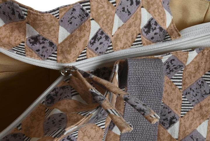 Produktbild Esprit Damen Handtasche Home Braun türkis Koralle 55 x 14 x 35 cm (3 Stück)