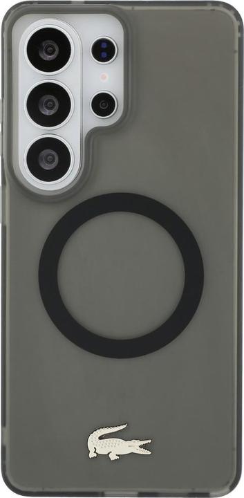 Actual product image Lacoste Case Shockproof Frosted Gold Logo MagSafe for Samsung Galaxy S26 Ultra black (Samsung Galaxy S26 Ultra)