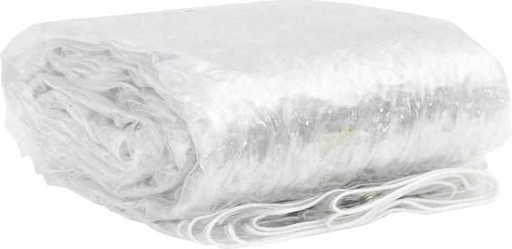 Actual product image vidaXL Transparent tarpaulin with eyelets 2x8 m PVC transparent tarpaulin (8 x 2 m)