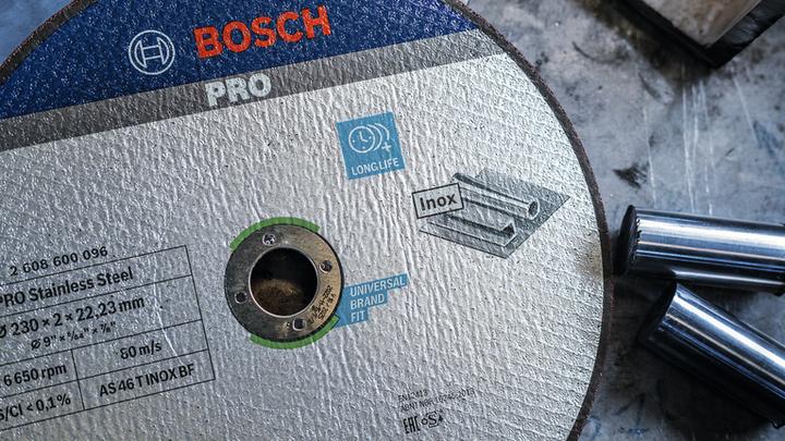 Actual product image Bosch Professional Zubehör PRO Stainless Steel cutting disc, 230 x 2 x 22.23 mm